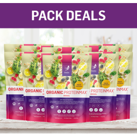 10 x Organic ProteinMax (Original) Super Family Pack - Pack Deal!